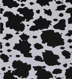 Cow. print scrub cap