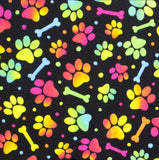 Paws. and bones scrub cap