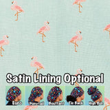 Flamingos scrub cap