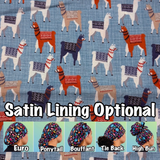 Llama. scrub cap