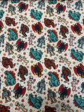 Monsters. and aliens scrub cap