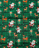 Christmas. scrub cap