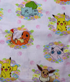Character. scrub cap (made with licensed Pokémon fabric)