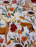 Forest animals scrub cap
