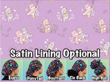 Character. scrub cap (made with licensed Care Bear fabric)