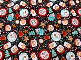 Christmas. scrub cap