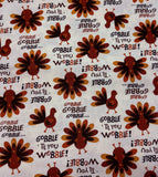 Thanksgiving scrub cap