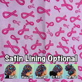 Cancer ribbons scrub cap