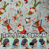 Christmas scrub cap