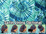 Tie. dye scrub cap