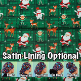 Christmas. scrub cap