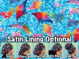 Manta ray scrub cap