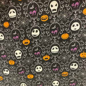 Character scrub cap (made with licensed Nightmare Before Christmas fabric)