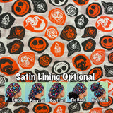 Character scrub cap (made with licensed Nightmare Before Christmas fabric)