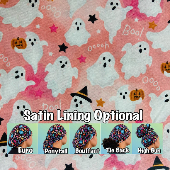 Halloween scrub cap