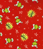 Character. scrub cap (made with licensed Grinch fabric)