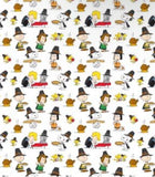Character. scrub cap (made with licensed Charlie Brown fabric)