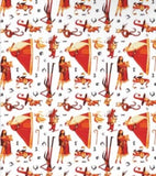 Character. scrub cap (made with licensed Nightmare Before Christmas fabric)