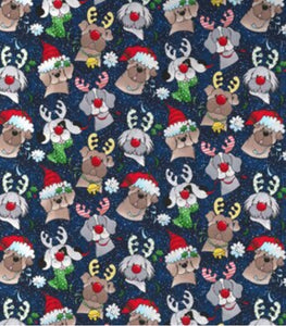 Christmas. scrub cap