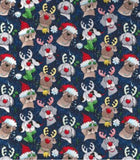 Christmas. scrub cap