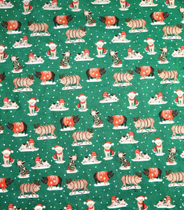 Christmas. scrub cap