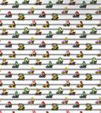 Character. scrub cap (made with licensed Mario fabric)