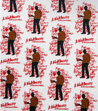 Character. scrub cap (made with licensed Freddy Krueger fabric)