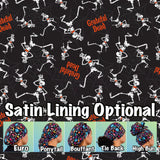 Character. scrub cap (made with licensed Grateful Dead fabric)