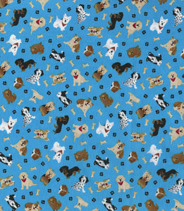 Dogs. scrub cap