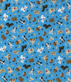 Dogs. scrub cap