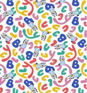 Character. scrub cap (made with licensed Bluey fabric)