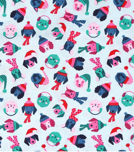 Christmas. scrub cap