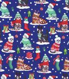 Christmas. scrub cap