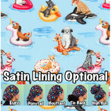Pool. pups scrub cap