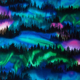 Northern lights scrub cap
