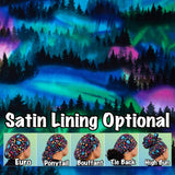 Northern lights scrub cap