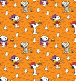 Halloween scrub cap ( made with licensed Snoopy fabric)