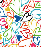 Crazy. hearts scrub cap