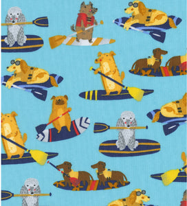 Paddle. pups scrub cap