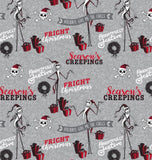 Character scrub cap (made with licensed Nightmare Before Christmas fabric)