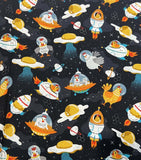 Space. chicken scrub cap