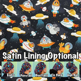 Space. chicken scrub cap