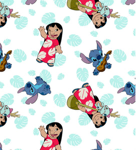 Character scrub cap (made with licensed Lilo fabric)