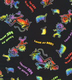 Character. scrub cap (made with licensed Dr Seuss fabric)