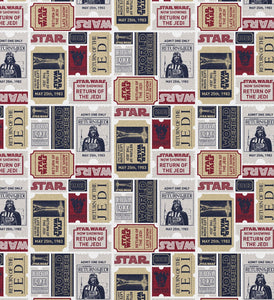 Character. scrub cap (made with licensed Star Wars fabric)