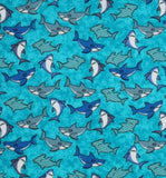Sharks. scrub cap