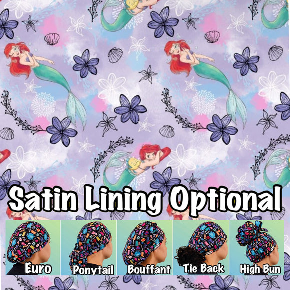 Character. scrub cap (made with licensed Disney fabric)