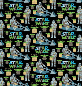 Character. scrub cap (made with licensed Star Wars fabric)
