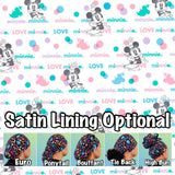 Character. scrub cap (made with licensed Mickey fabric)