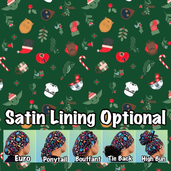Character. scrub cap (made with licensed Star Wars fabric)
